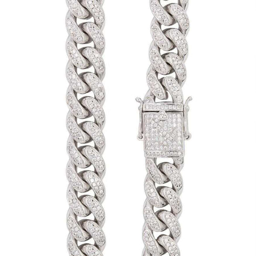 22" 12mm Diamond Cuban