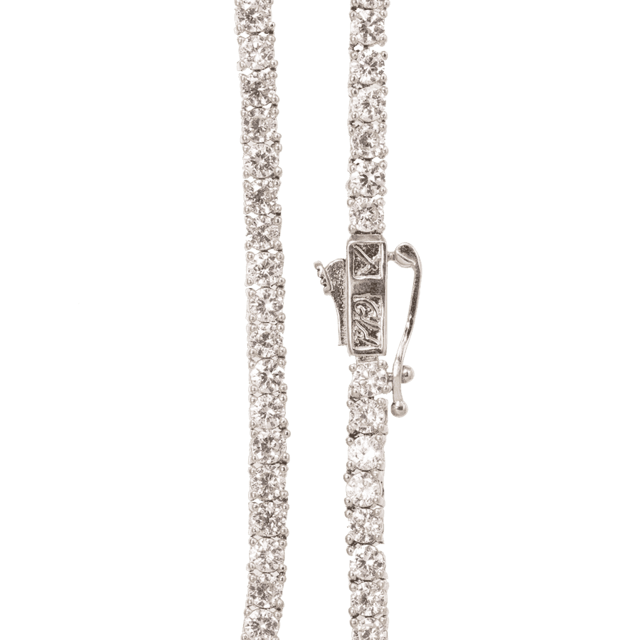 22" 3mm Tennis Necklace