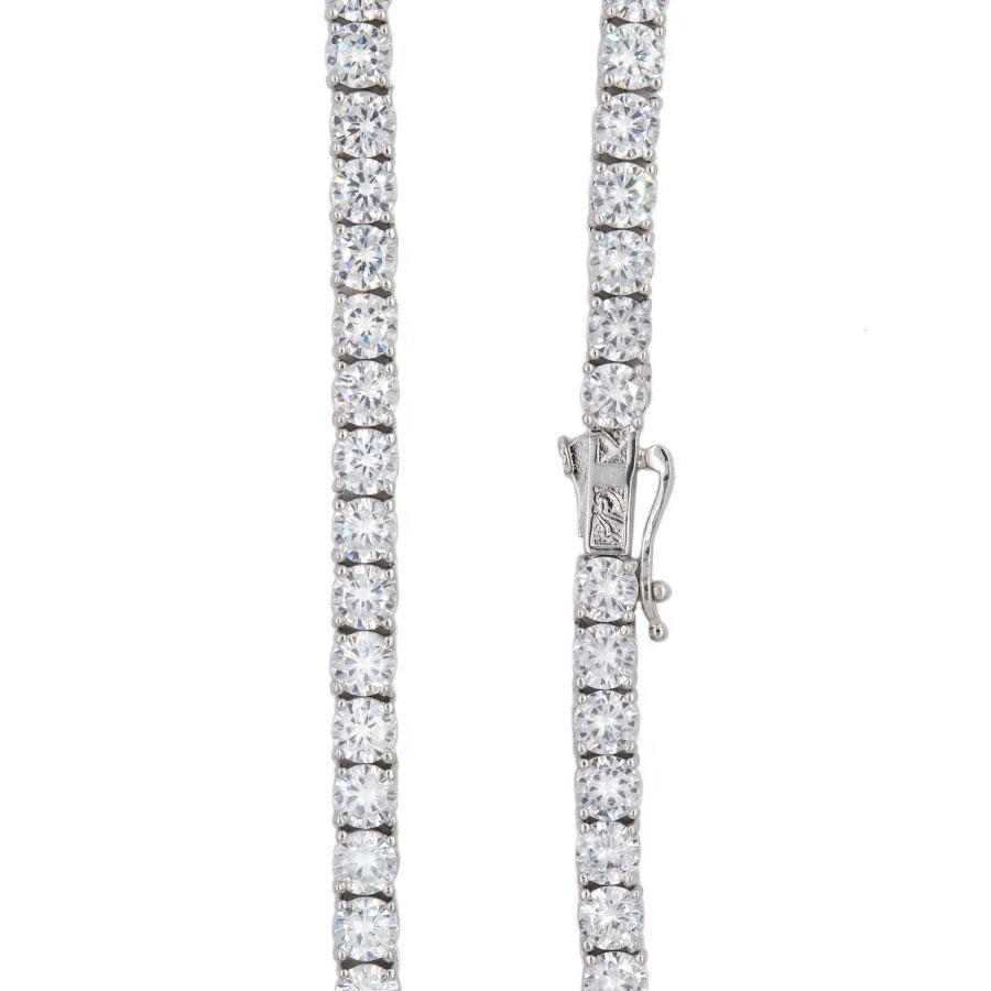 22" 3mm Tennis Necklace