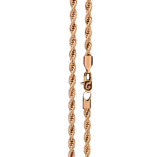 24" 4mm Rope Chain