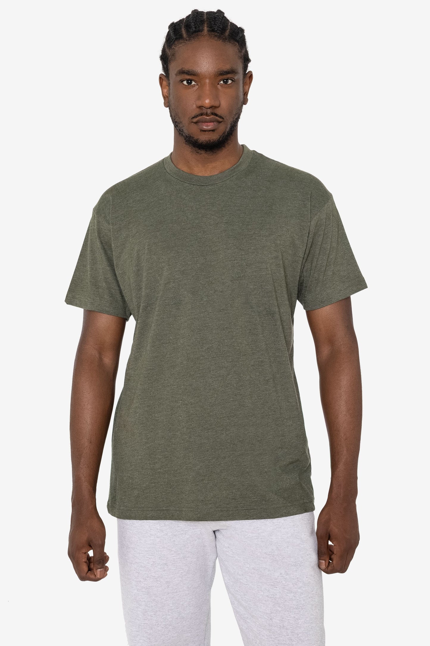 FF01 - Poly-Cotton Crew Neck T-Shirt