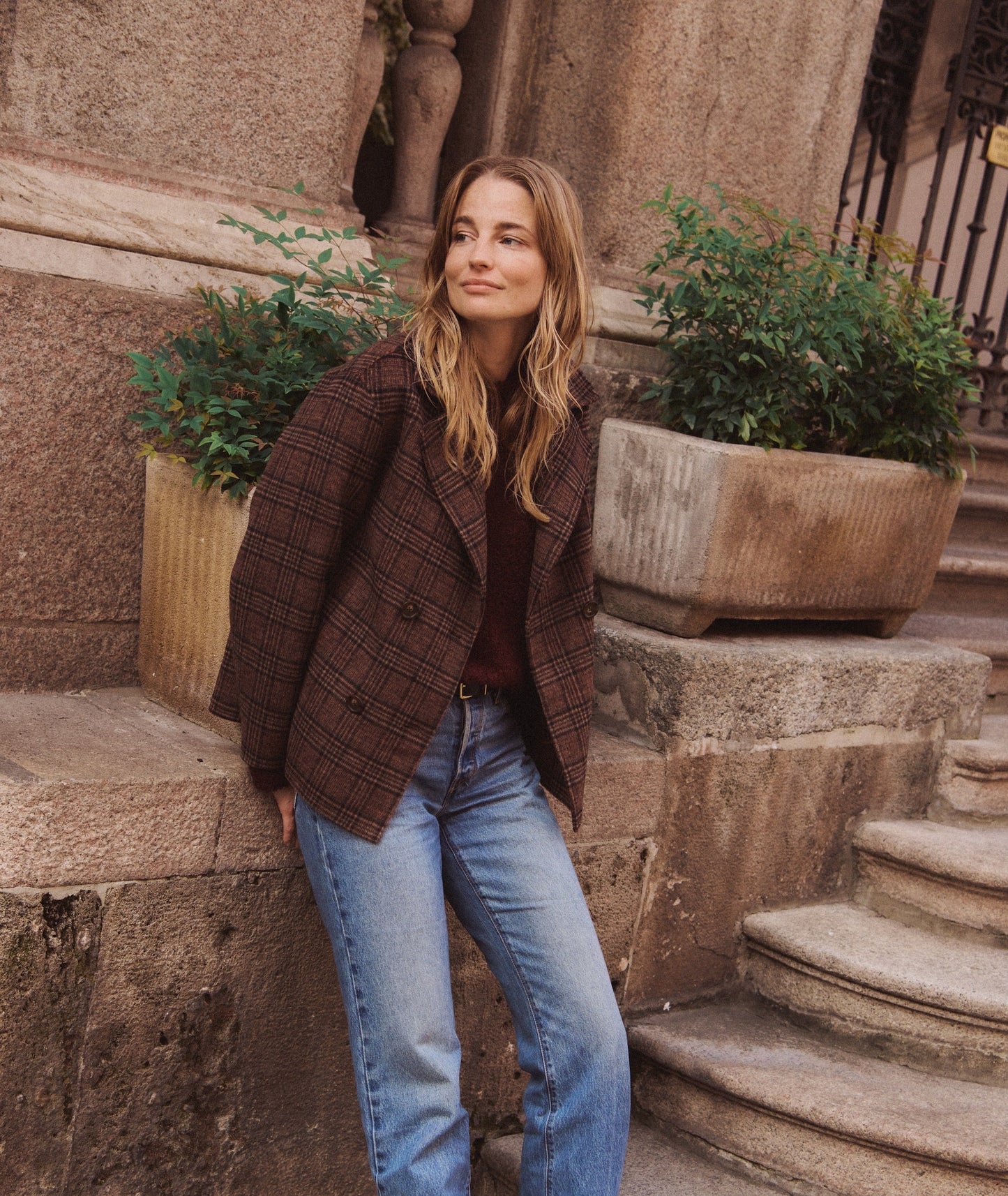 Valentina Wool Peacoat