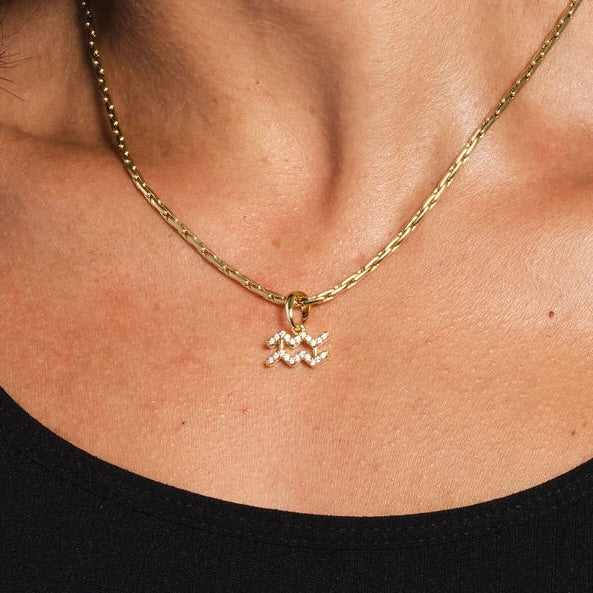 Astrology Pave Pendants